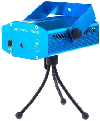 A To Z Traders Sound Activated Laser Mini Disco Light Projector Stage Lighting Table Lamp(5 cm, Blue)
A To Z Traders Sound Activated Laser Mini Disco Light Projector Stage Lighting Table Lamp(5 cm, Blue)