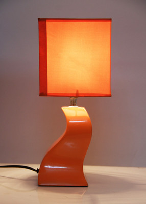 Archies Umbra Table Lamp(33.02 cm, Orange)