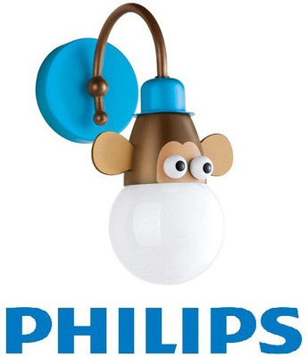 Philips Monkey Night Lamp(28 cm, Blue)