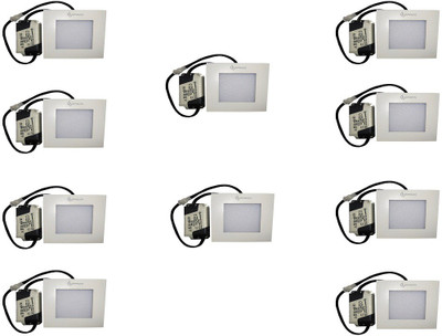 EPSORI 4Watt 6500k White Square Indoor Cosiva Led Down Light Set of 10 Night Lamp(2.5 cm, White)
EPSORI 4Watt 6500k White Square Indoor Cosiva Led Down Light Set of 10 Night Lamp(2.5 cm, White)