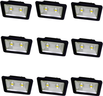 EPSORI 100 Watt White Waterproof Bloom LED Flood Light - Set Of 9 Night Lamp(18 cm, Black)
EPSORI 100 Watt White Waterproof Bloom LED Flood Light - Set Of 9 Night Lamp(18 cm, Black)