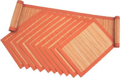 Rhapsody Decor Rectangular Pack of 11 Table Placemat(Orange, Beige, Cotton, Straw), Beige;orange
Rhapsody Decor Rectangular Pack of 11 Table Placemat(Orange, Beige, Cotton, Straw), Beige;orange