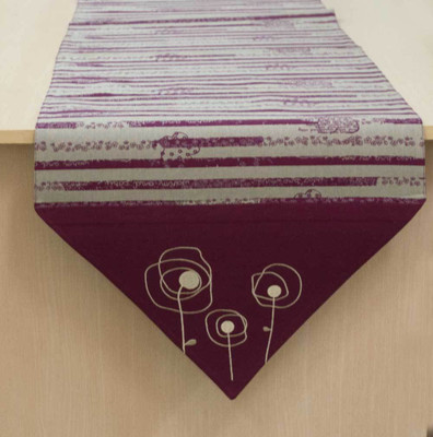 Elan Multicolor 150 cm Table Runner(Cotton)