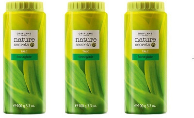 Oriflame Sweden Nature Secrets Talc Forest Glade(Pack of 3)(300 g)