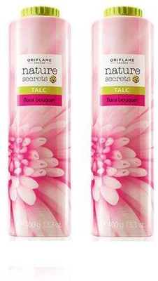 Oriflame Sweden Nature Secrets Talc Floral Bouquet (Pack of 2)(800 g)