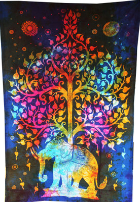 Metro Living Animal Tapestry(Black)