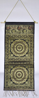 Lal Haveli Wall Hanging Silk Letter Holder Painting Wall Ethnic0&0Traditional Tapestry(Black)
Lal Haveli Wall Hanging Silk Letter Holder Painting Wall Ethnic0&0Traditional Tapestry(Black)