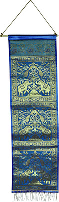 Lal Haveli Wall Decor Elephant & Peacock Design Traditional Silk Pocket Wall Hanging Tapestry(Blue)
Lal Haveli Wall Decor Elephant & Peacock Design Traditional Silk Pocket Wall Hanging Tapestry(Blue)