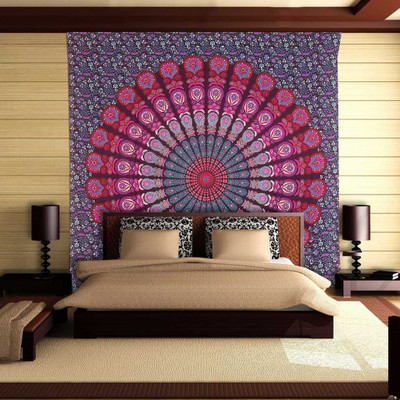 Stylo Culture Living Room Tapestry(Purple)
