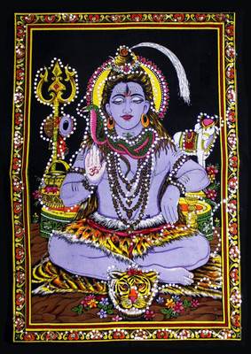 Amazing India Lord Shiva Sequin Cotton Wall Hanging AISBM011 God Tapestry(Multicolor)
Amazing India Lord Shiva Sequin Cotton Wall Hanging AISBM011 God Tapestry(Multicolor)