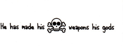 Smilendeal T1888 Weapons Temp Body Tattoo(Weapons)