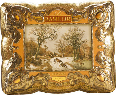 Basilur AMBER Orange Black Tea(100 g, Tin)