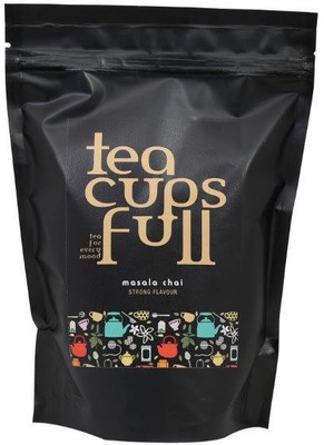 Teacupsfull Masala Chai Cardomom, Cinnamon, Ginger Masala Tea Pouch(250 g)