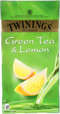 Twinings Fresh Lemon Green Tea Box(200 g)