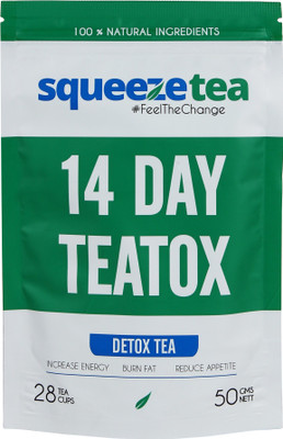 Squeeze Tea Teatox Herbs Herbal Infusion Box(1 Sachets)