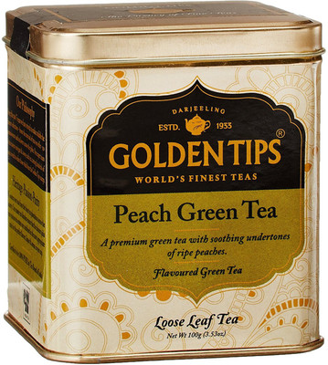 Golden Tips GTL8 Peach Green Tea Tin(1 Sachets)