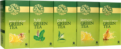 LaPlant Green Tea Collection - 125 Tea Bags Lemon, Honey, Ginger Green Tea(125 Sachets, Box)
LaPlant Green Tea Collection - 125 Tea Bags Lemon, Honey, Ginger Green Tea(125 Sachets, Box)