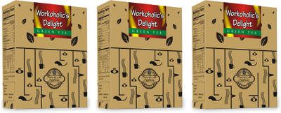Teas of All Nations Workaholic's Delight Chocolate, Spices Green Tea(50 g, Box)