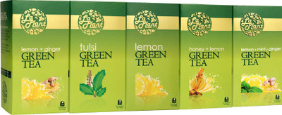 LaPlant Green Tea Collection Lemon, Mint, Ginger, Honey Green Tea(125 Sachets, Box)
LaPlant Green Tea Collection Lemon, Mint, Ginger, Honey Green Tea(125 Sachets, Box)
