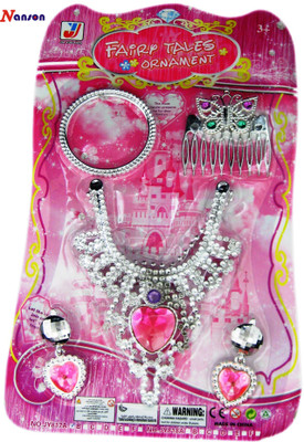 Nanson Crown(Silver, Pack of 5)