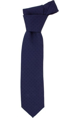 Maesta MTIE123 Checkered Men's Tie, Blue