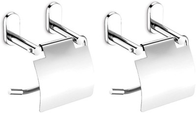 Dazzle Stainless Steel Toilet Paper Holder(Lid Included)
