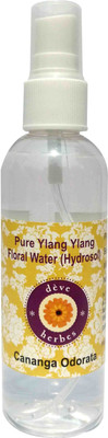 Deve Herbes Natural Ylang Ylang Floral Water (Hydrosol) - Cananga Odorata(100 ml)