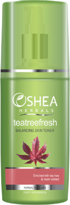 Oshea Herbals TEATREEFRESH - Teatree and Neem Balancing Facial Skin Toner 120 ML (Oily skin)(120 ml)
Oshea Herbals TEATREEFRESH - Teatree and Neem Balancing Facial Skin Toner 120 ML (Oily skin)(120 ml)