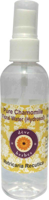 Deve Herbes Natural Chamomile Floral Water (Hydrosol) - Matricaria Recutica(100 ml)
Deve Herbes Natural Chamomile Floral Water (Hydrosol) - Matricaria Recutica(100 ml)