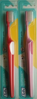 TePe Supreme XSoft - Soft Toothbrush(Pack of 2)