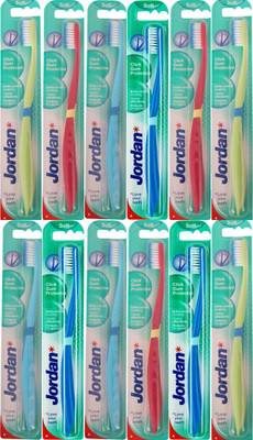 Jordan Kids Click Gum Protector- Pack Of 12 (Different Colors) Soft Toothbrush(Pack of 12)
Jordan Kids Click Gum Protector- Pack Of 12 (Different Colors) Soft Toothbrush(Pack of 12)