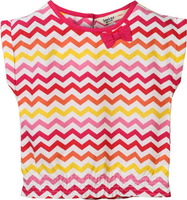 Beebay Casual Cotton Top(Pink, Pack of 1)