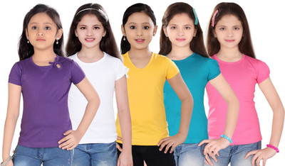 Sini Mini Casual Cotton Top(Multicolor, Pack of 5, Purple & white & yellow & blue & pink
Sini Mini Casual Cotton Top(Multicolor, Pack of 5, Purple & white & yellow & blue & pink