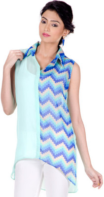 Veakupia Casual Sleeveless Printed Women's Light Green, Blue Top, Blue;light green
Veakupia Casual Sleeveless Printed Women's Light Green, Blue Top, Blue;light green