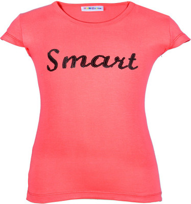 Gkidz Girls Casual Cotton Top(Pack of 1