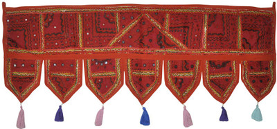 Lal Haveli Ethnic Handmade Mirror Embroidered Door Decoration Door Hanging Toran(Cotton)
Lal Haveli Ethnic Handmade Mirror Embroidered Door Decoration Door Hanging Toran(Cotton)