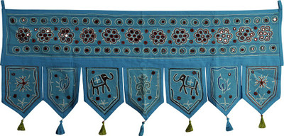 Lal Haveli Traditional Handmade Bandhanwar Door Valance Door Decoration Toran(Cotton Febric)
Lal Haveli Traditional Handmade Bandhanwar Door Valance Door Decoration Toran(Cotton Febric)