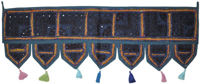 Lal Haveli Ethnic Beautiful Handmade Embroidered Mirror Work Door Decoration Hangigns Toran(Cotton)
Lal Haveli Ethnic Beautiful Handmade Embroidered Mirror Work Door Decoration Hangigns Toran(Cotton)