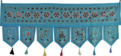 Lal Haveli Traditional Handmade Bandhanwar Door Valance Door Decoration Toran(Cotton Febric)
Lal Haveli Traditional Handmade Bandhanwar Door Valance Door Decoration Toran(Cotton Febric)
