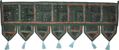 Lal Haveli Ethnic Beautiful Handmade Embroidered Mirror Work Door Decoration Hangigns Toran(Cotton)
Lal Haveli Ethnic Beautiful Handmade Embroidered Mirror Work Door Decoration Hangigns Toran(Cotton)