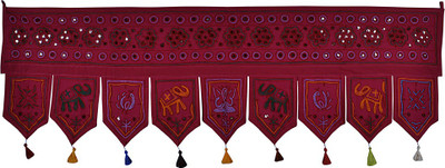 Lal Haveli Handmade Mirror and Embroidery Work Door Valance Designer Toran(Cotton Febric)
Lal Haveli Handmade Mirror and Embroidery Work Door Valance Designer Toran(Cotton Febric)