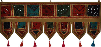Lal Haveli Lal Haveli Handmade Cotton Wall Tapestry Decorative Door Hanging Toran(Cotton)
Lal Haveli Lal Haveli Handmade Cotton Wall Tapestry Decorative Door Hanging Toran(Cotton)