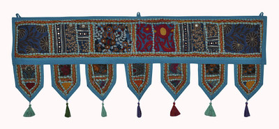 Lal Haveli Modern Cotton Hanging Beads Work Embroidery Design Window Valance Door Toran(Cotton)
Lal Haveli Modern Cotton Hanging Beads Work Embroidery Design Window Valance Door Toran(Cotton)