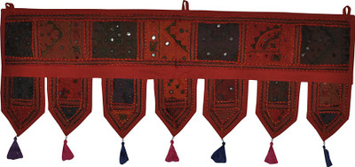 Lal Haveli Ethnic Handmade Beads Work Embroidered Cotton Door Hanging Valance Toran(Cotton)
Lal Haveli Ethnic Handmade Beads Work Embroidered Cotton Door Hanging Valance Toran(Cotton)