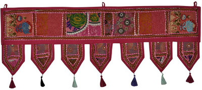 Lal Haveli Lal Haveli Handmade Patchwork Wall Tapestry Door Hanging Lal Haveli Handmade Patchwork Wall Tapestry Door Hanging Toran(Cotton)
Lal Haveli Lal Haveli Handmade Patchwork Wall Tapestry Door Hanging Lal Haveli Handmade Patchwork Wall Tapestry Door Hanging Toran(Cotton)