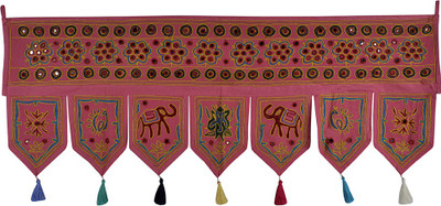 Lal Haveli Modern Mirror Work Handmade Designer Cotton Door Valance Hanging Toran(Cotton Febric)
Lal Haveli Modern Mirror Work Handmade Designer Cotton Door Valance Hanging Toran(Cotton Febric)
