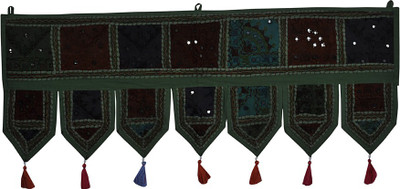 Lal Haveli Rajasthani Handmade Beautiful Khambadiya Design Cotton Door Valance Decorative Toran(Cotton)
Lal Haveli Rajasthani Handmade Beautiful Khambadiya Design Cotton Door Valance Decorative Toran(Cotton)