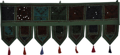 Lal Haveli Vintage Handmade Patch Work Embroidered Cotton Door Valance Hanging Toran(Cotton)
Lal Haveli Vintage Handmade Patch Work Embroidered Cotton Door Valance Hanging Toran(Cotton)