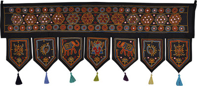 Lal Haveli Floral Embroidery And Mirror Work Designer Door Hanging Toran(Cotton Febric)
Lal Haveli Floral Embroidery And Mirror Work Designer Door Hanging Toran(Cotton Febric)