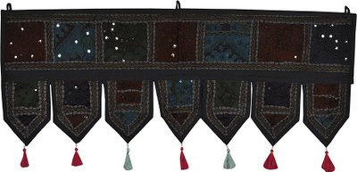 Lal Haveli Ethnic Rajasthani Beautiful Handmade Khambadiya Cotton Door Valance Door Hanging Toran(Cotton)
Lal Haveli Ethnic Rajasthani Beautiful Handmade Khambadiya Cotton Door Valance Door Hanging Toran(Cotton)